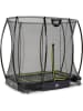 EXIT Trampolin "Silhouette Ground" in Schwarz - (B)153 x (H)214 cm - ab 3 Jahren