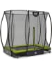 EXIT Trampolin "Silhouette Ground" in Limette - (B)153 x (H)214 cm - ab 3 Jahren
