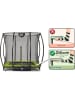 EXIT Trampolin "Silhouette Ground" in Limette - (B)153 x (H)214 cm - ab 3 Jahren