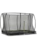 EXIT Trampolin "Silhouette Ground" in Schwarz - (B)305 x (H)214 cm - ab 3 Jahren