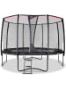 EXIT Trampoline "PeakPro" zwart - Ø 366 cm - vanaf 3 jaar