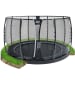 EXIT Trampoline "Dynamic Groundlevel" zwart - Ø 366 cm - vanaf 3 jaar