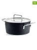 Fissler 2-częściowy zestaw "Adamant®" w kolorze czarnym - Ø 18 cm