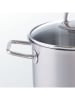 Fissler 8tlg. Set: Edelstahl-Kochtöpfe "Viseo®"