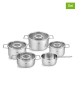Fissler 9-delige roestvrijstalen pannenset "Pure Collection®"