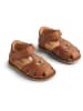 Wheat Leren enkelsandalen "Lowe" lichtbruin