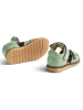 Wheat Leren enkelsandalen groen