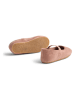 Wheat Spangenballerinas "Rosen" in Rosa
