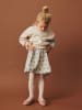 Wheat Spangenballerinas "Rosen" in Rosa