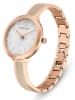 Swarovski Zegarek kwarcowy w kolorze różowozłoto-szarym