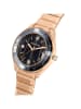 Swarovski Zegarek kwarcowy w kolorze różowozłoto-czarnym