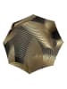 Doppler Taschenschirm "Fiber Magic Imperial" in Gold/ Schwarz