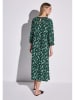 Street One Sukienka w kolorze zielono-czarnym