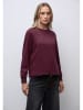 Street One Sweter w kolorze bordowym