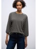 Street One Blouse wit/zwart