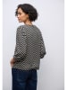Street One Blouse wit/zwart