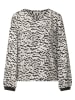 Street One Blouse wit/zwart