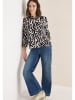 Cecil Bluse in Schwarz/Weiß