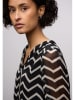 Street One Bluzka w kolorze biało-czarnym