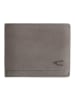 Camel Active Leren portemonnee "Nimbus" grijs - (B)11 x (H)8,5 x (D)2 cm