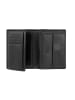 Camel Active Leder-Geldbörse "Bilbao" in Schwarz - (B)10 x (H)12,7 x (T)1,5 cm