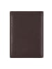 Camel Active Leder-Kartenetui "Atlanta" in Dunkelbraun - (B)9,5 x (H)13 x (T)2,5 cm