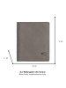 Camel Active Leren portemonnee "Nimbus" grijs - (B)10 x (H)12 x (D)2 cm