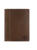 Camel Active Skórzany portfel "Bilbao" w kolorze brązowym - 10 x 12,7 x 1,5 cm
