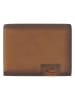 Camel Active Leder-Geldbörse "Dallas" in Cognac - (B)11 x (H)8,7 x (T)1,5 cm
