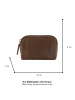 Camel Active Leder-Schlüsseletui "Bilbao" in Cognac - (B)12 x (H)8 x (T)3 cm