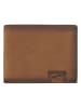 Camel Active Leder-Geldbörse "Cordoba" in Hellbraun - (B)10 x (H)12,7 x (T)1,5 cm