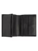 Camel Active Leder-Geldbörse "Niagara" in Schwarz - (B)10 x (H)12,5 x (T)2 cm