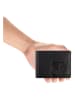 Camel Active Leder-Geldbörse "Nepal" in Schwarz - (B)11 x (H)8,5 x (T)2 cm