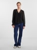 Pieces Bluse "Symma" in Schwarz