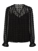 Pieces Bluse "Symma" in Schwarz