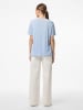 Pieces Shirt "Anora" in Hellblau