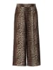 Pieces Culotte "Nya" in Braun/ Beige