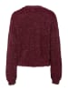 Pieces Pullover "Mie" in Bordeaux