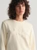 Gant Sweatshirt in Creme