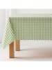 GAMUSI Tischdecke "Vichy" in Grün