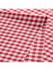 GAMUSI 6-delige set: servetten "Vichy" rood