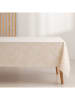GAMUSI Tischdecke "Dama" in Creme