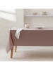 GAMUSI Tischdecke "Liso" in Taupe