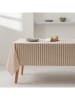 GAMUSI Tischdecke "Raya" in Beige