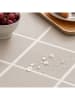 GAMUSI Tischdecke "Frame" in Beige