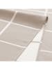 GAMUSI Tischdecke "Frame" in Beige