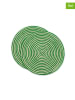 GAMUSI 2-delige set: placemats "Rayana" groen