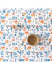 GAMUSI Tischdecke "Masae" in Blau/ Orange