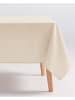 GAMUSI Tischdecke "Indira" in Creme