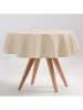 GAMUSI Tischdecke "Indira" in Creme